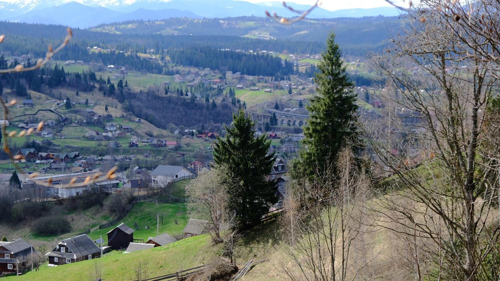 Глемпінг Де Вайб Hotell Vorochta Exteriör bild